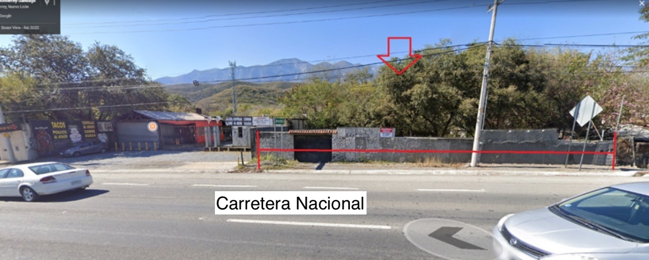 Terrento sobre la Carr. Nacional 