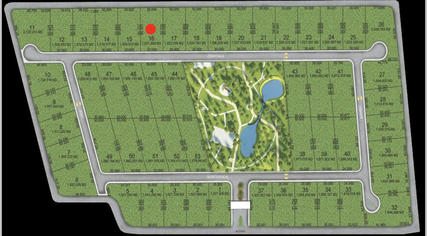 Terreno Residencial Campestre en Bosque Real - Montemorelos, N.L.