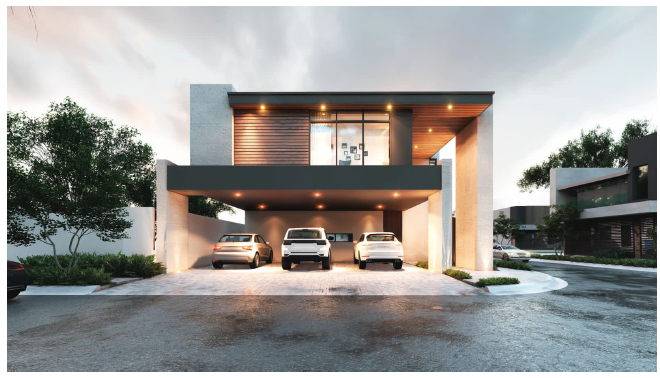 Hermosa Residencia Totalmente Nueva en Dominio Cumbres - Cumbres Porto, Sector Roma