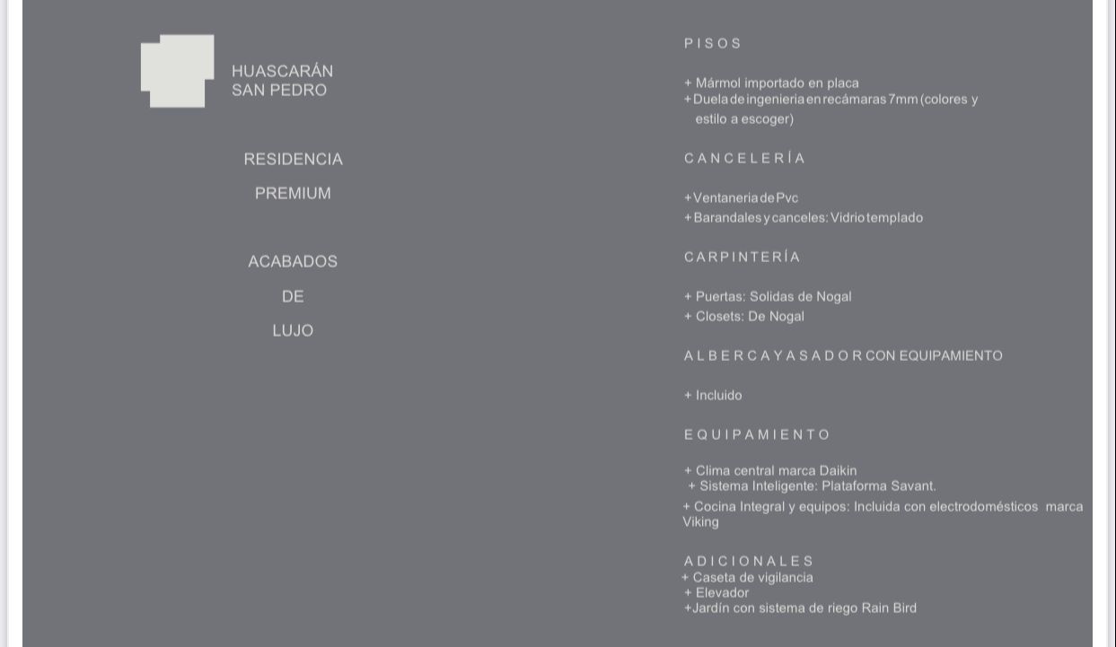 Hermosa Residencia Premium en Huascaran San Pedro