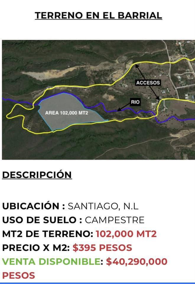 Terrero Campestre en el Barrial 