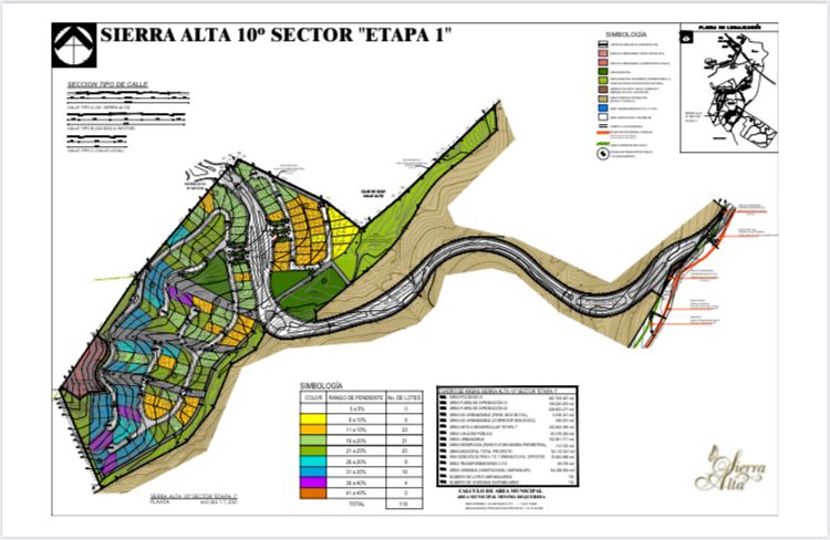 Terreno en Venta Sierra Alta 10 Sector